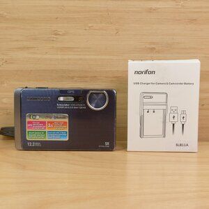Vintage Samsung ST1000 (CL65) 12 MP Touch‑LCD Compact Digital Camera – Read Desc
